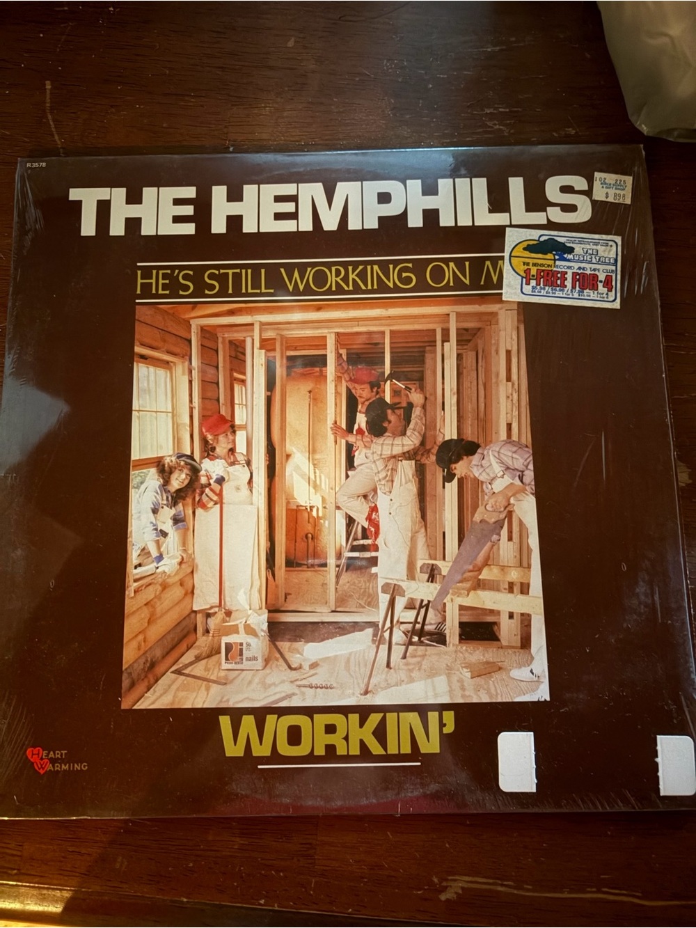 Vintage The Hemphills He's Still Working On Me Vinyl Record 1980
